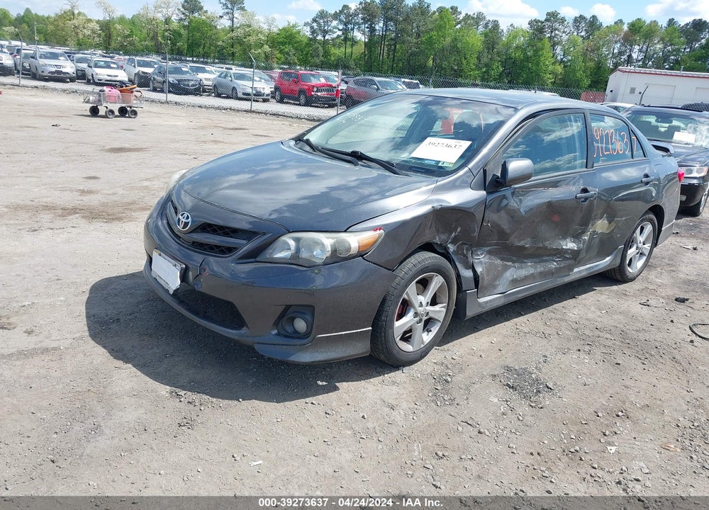 2013 TOYOTA COROLLA S VIN: 2T1BU4EE5DC122177