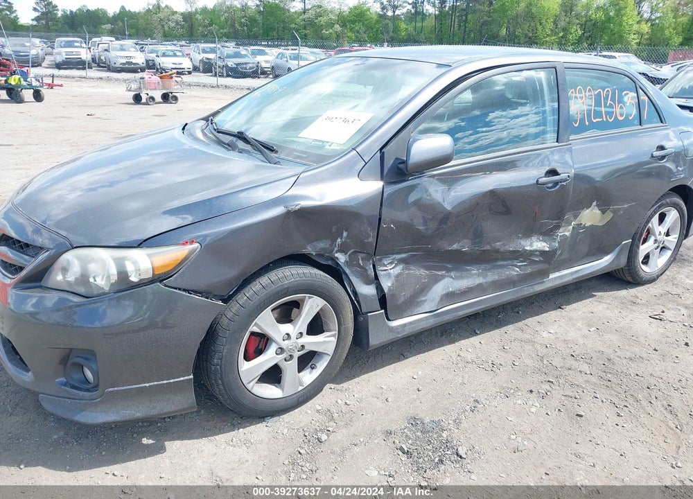 2013 TOYOTA COROLLA S VIN: 2T1BU4EE5DC122177