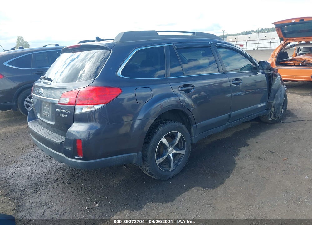 2011 SUBARU OUTBACK 3.6R LIMITED VIN: 4S4BRDKC9B2393996