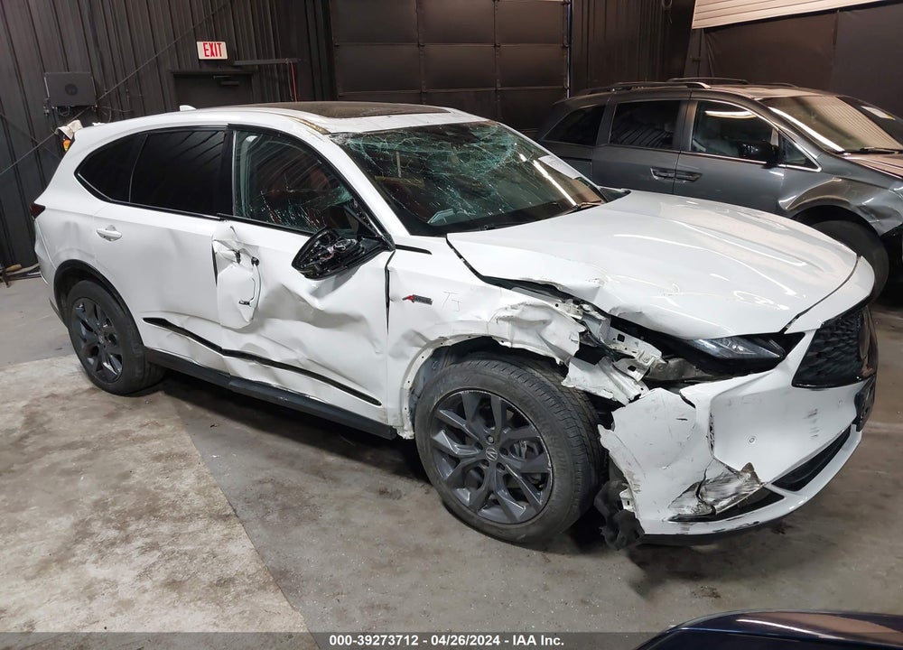 2022 ACURA MDX A-SPEC PACKAGE VIN: 5J8YE1H07NL032174