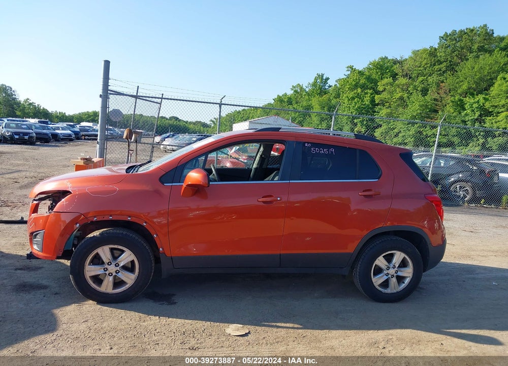 2014 CHEVROLET TRAX VIN: 3GNCJPEB8EL190175