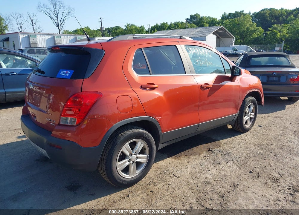 2014 CHEVROLET TRAX VIN: 3GNCJPEB8EL190175