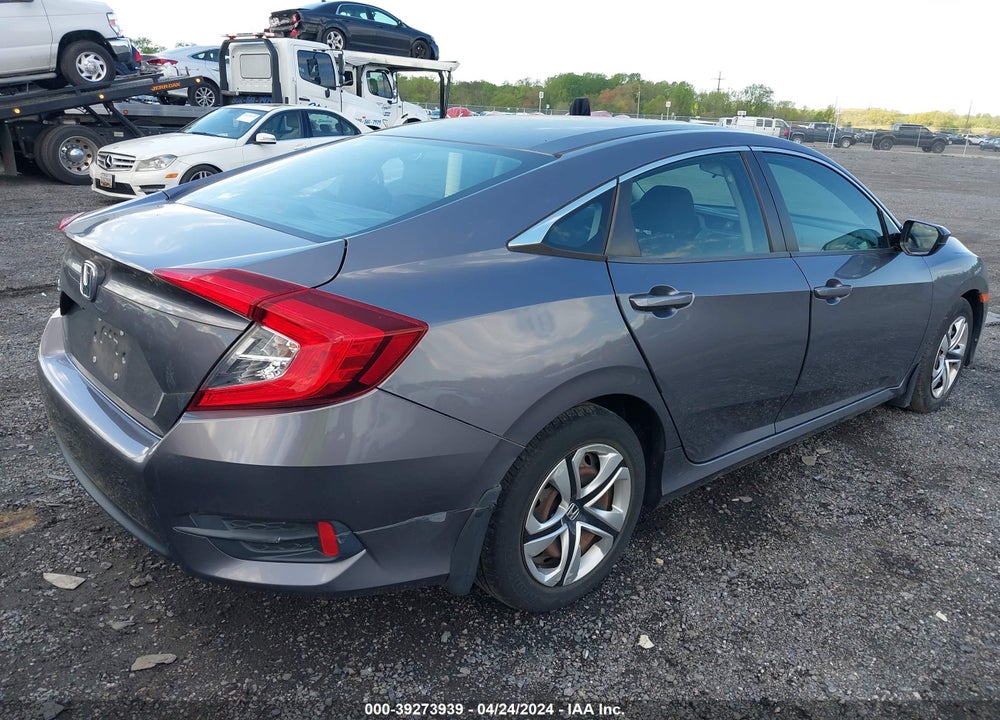 2017 HONDA CIVIC LX VIN: 19XFC2F56HE220522