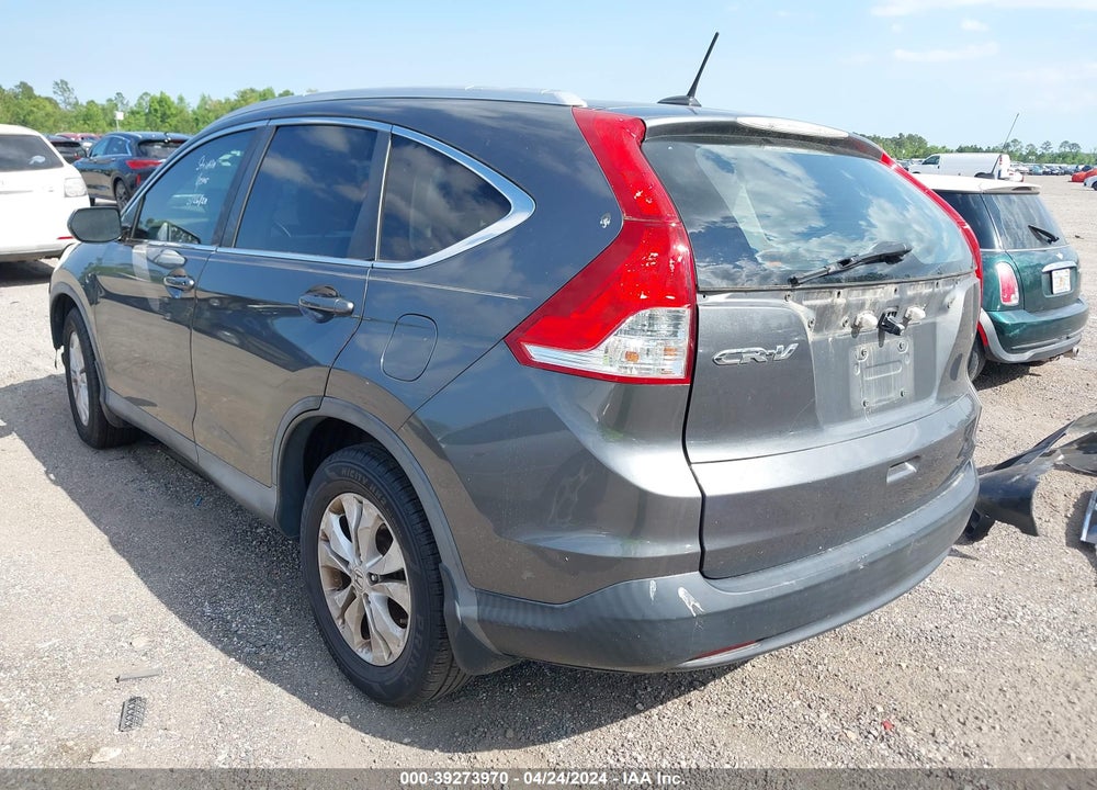 2013 HONDA CR-V EX-L VIN: 2HKRM3H74DH510231