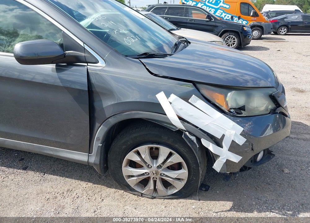 2013 HONDA CR-V EX-L VIN: 2HKRM3H74DH510231