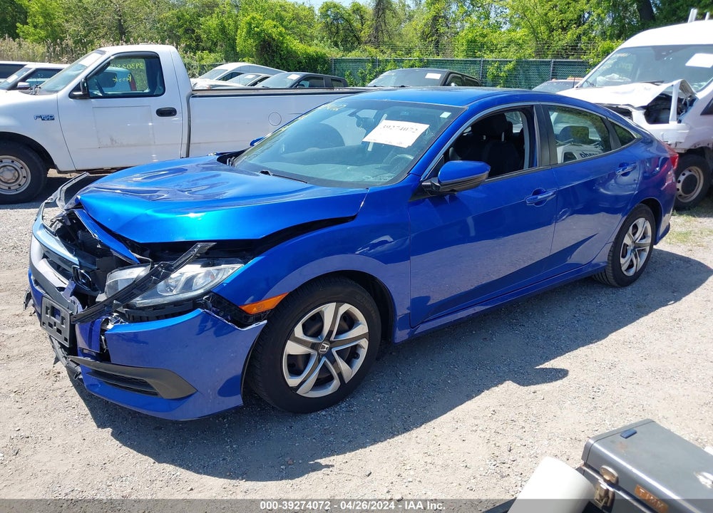 2017 HONDA CIVIC LX VIN: 2HGFC2F58HH541760