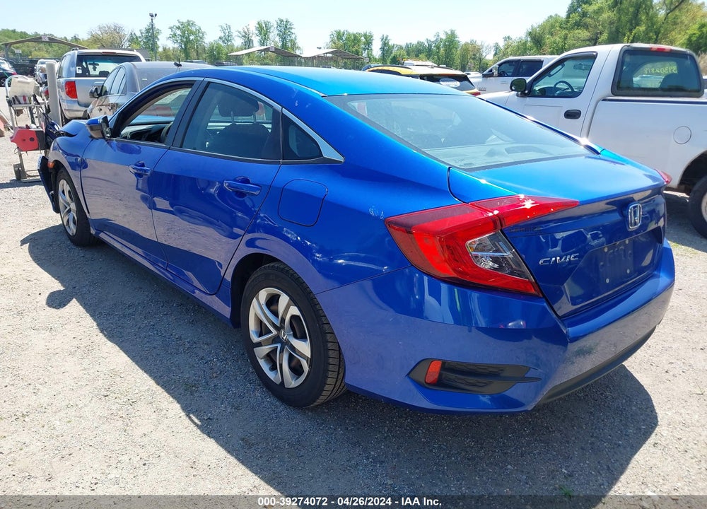 2017 HONDA CIVIC LX VIN: 2HGFC2F58HH541760