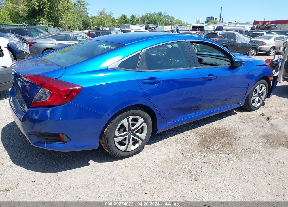 2017 HONDA CIVIC LX VIN: 2HGFC2F58HH541760