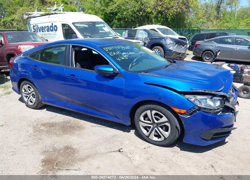 2017 HONDA CIVIC LX VIN: 2HGFC2F58HH541760