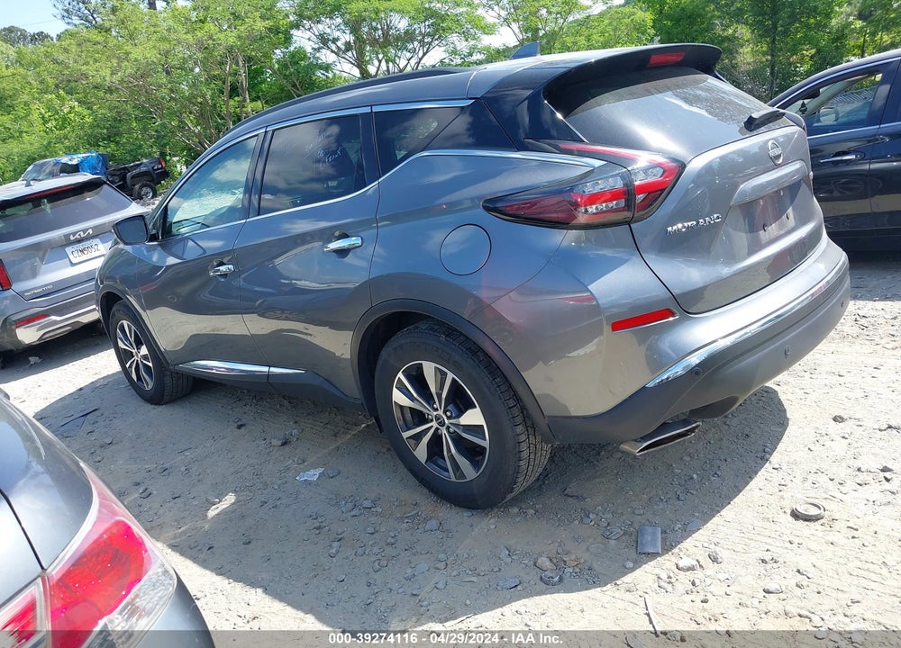 2023 NISSAN MURANO SV INTELLIGENT AWD VIN: 5N1AZ2BS9PC131520