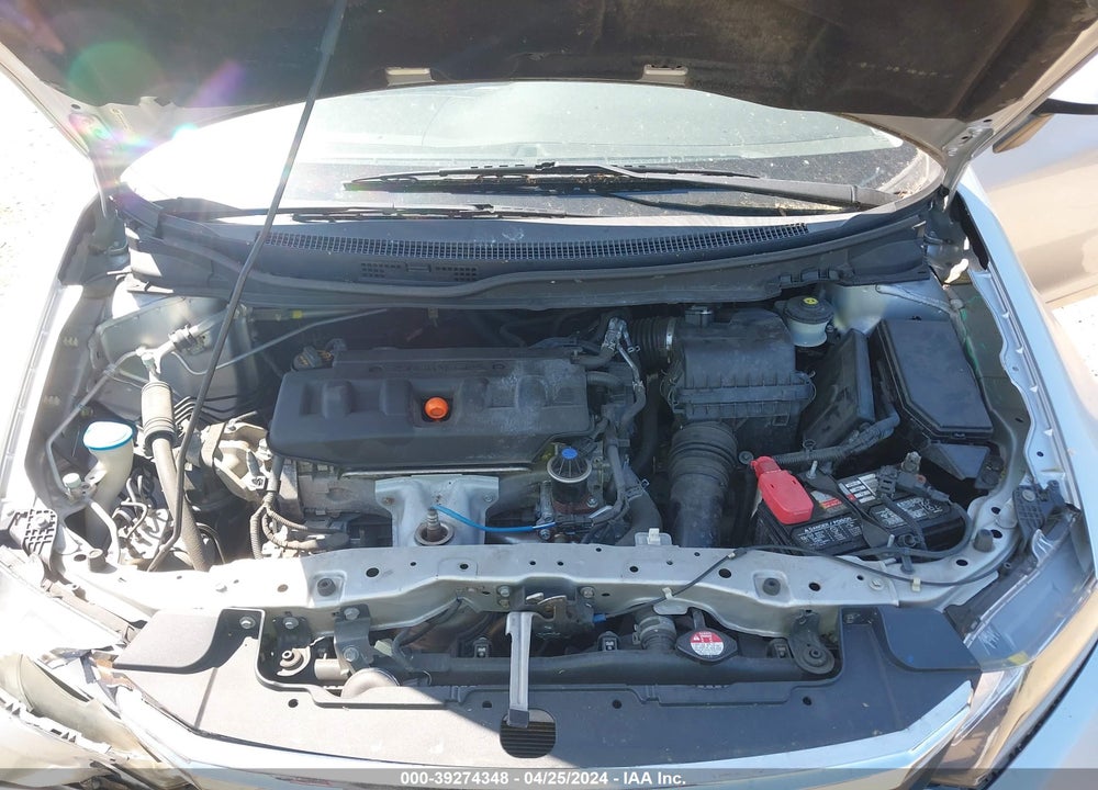 2012 HONDA CIVIC LX VIN: 19XFB2F5XCE077845