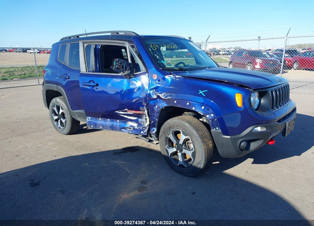 2021 JEEP RENEGADE TRAILHAWK 4X4 VIN: ZACNJDC15MPM36497