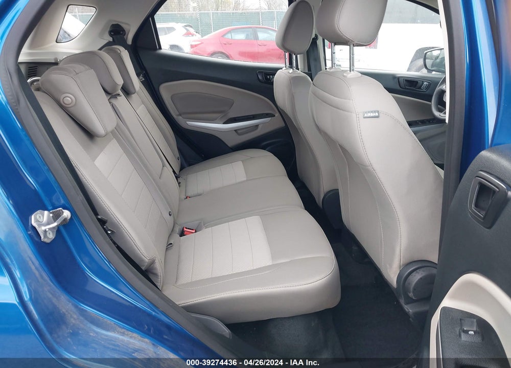 2021 FORD ECOSPORT S VIN: MAJ6S3FL8MC439030