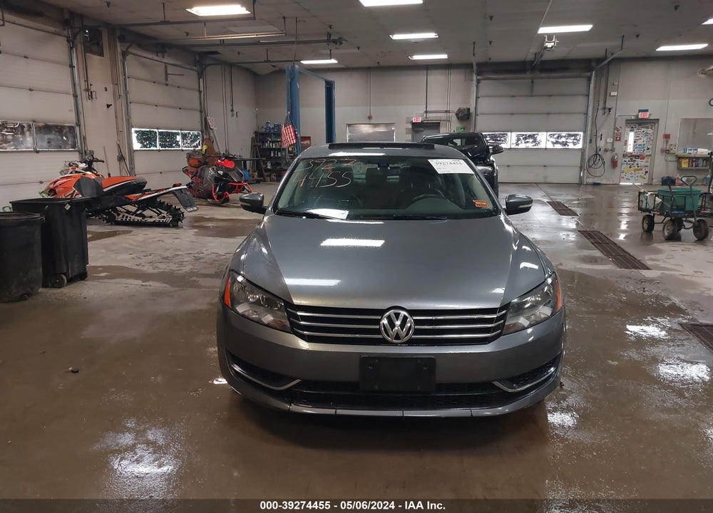 2013 VOLKSWAGEN PASSAT 2.5L SE VIN: 1VWBP7A30DC060402