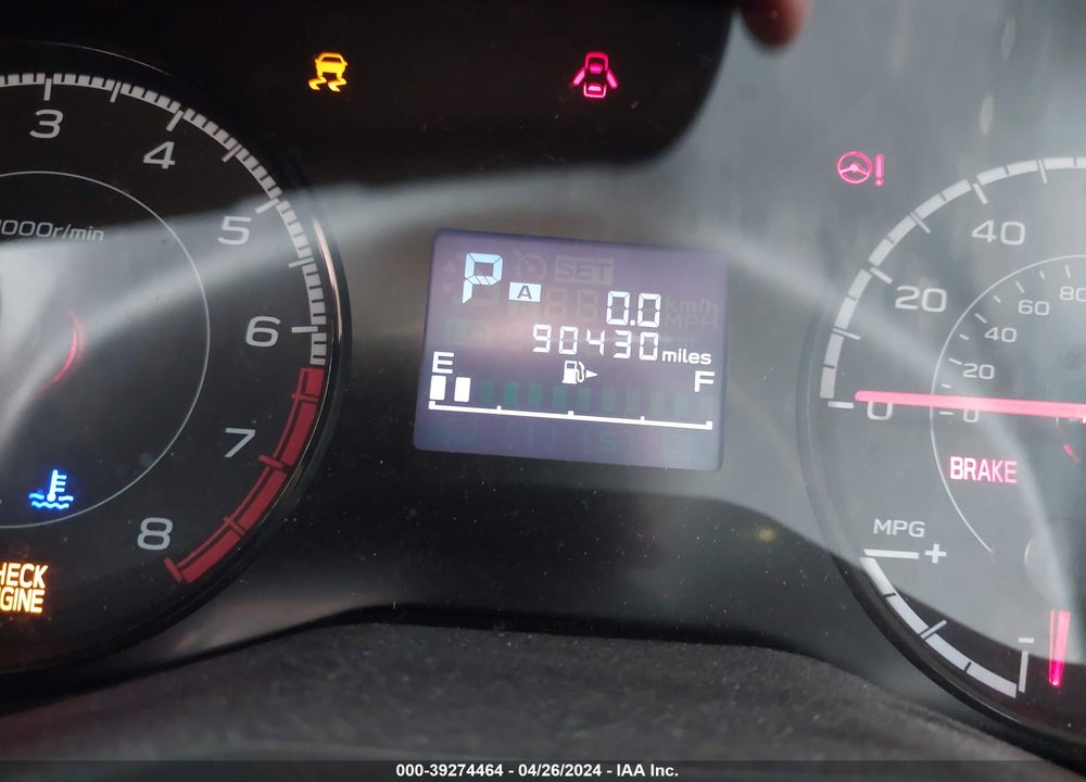 2019 SUBARU CROSSTREK 2.0I PREMIUM VIN: JF2GTADC7KH202288