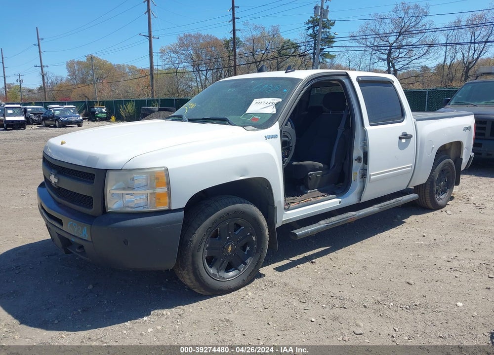 2011 CHEVROLET SILVERADO 1500 HYBRID 1HY VIN: 3GCUKUEJ0BG206938