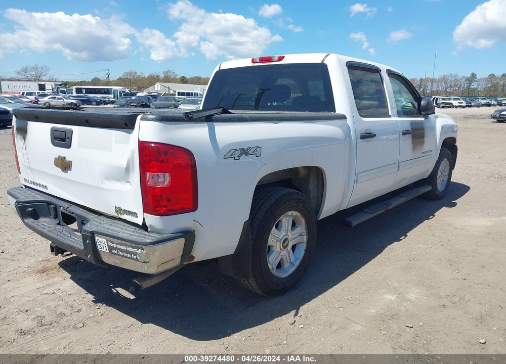 2011 CHEVROLET SILVERADO 1500 HYBRID 1HY VIN: 3GCUKUEJ0BG206938