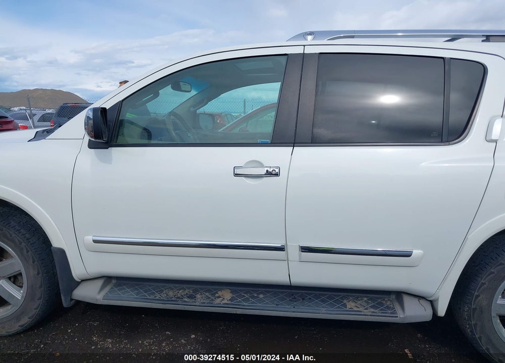 2014 NISSAN ARMADA PLATINUM VIN: 5N1BA0NE0EN608617