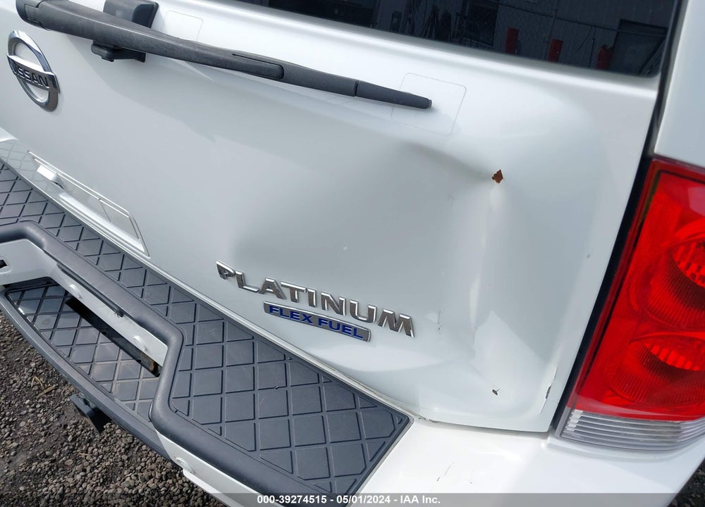 2014 NISSAN ARMADA PLATINUM VIN: 5N1BA0NE0EN608617
