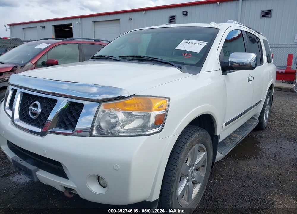 2014 NISSAN ARMADA PLATINUM VIN: 5N1BA0NE0EN608617