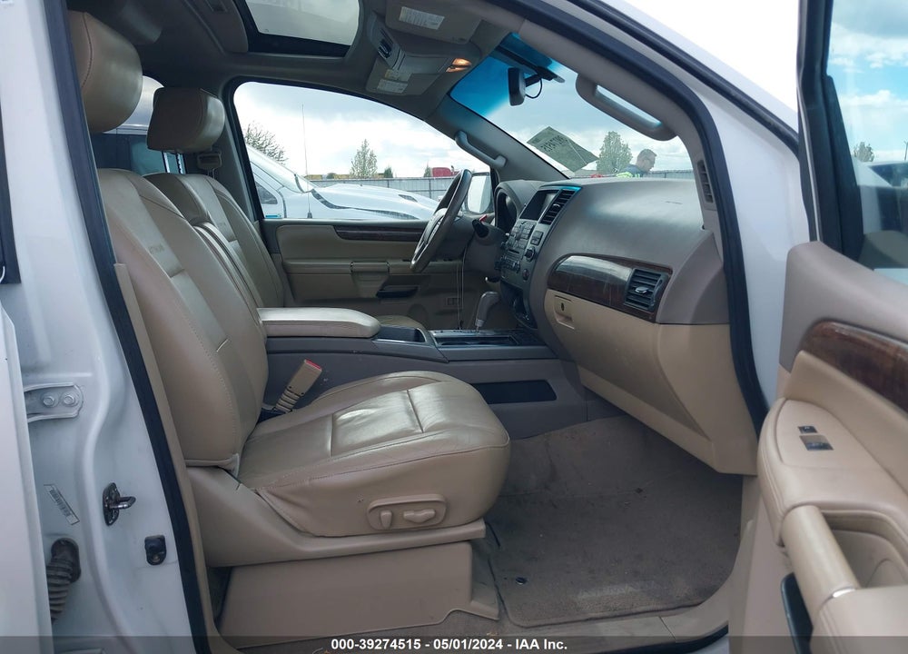 2014 NISSAN ARMADA PLATINUM VIN: 5N1BA0NE0EN608617