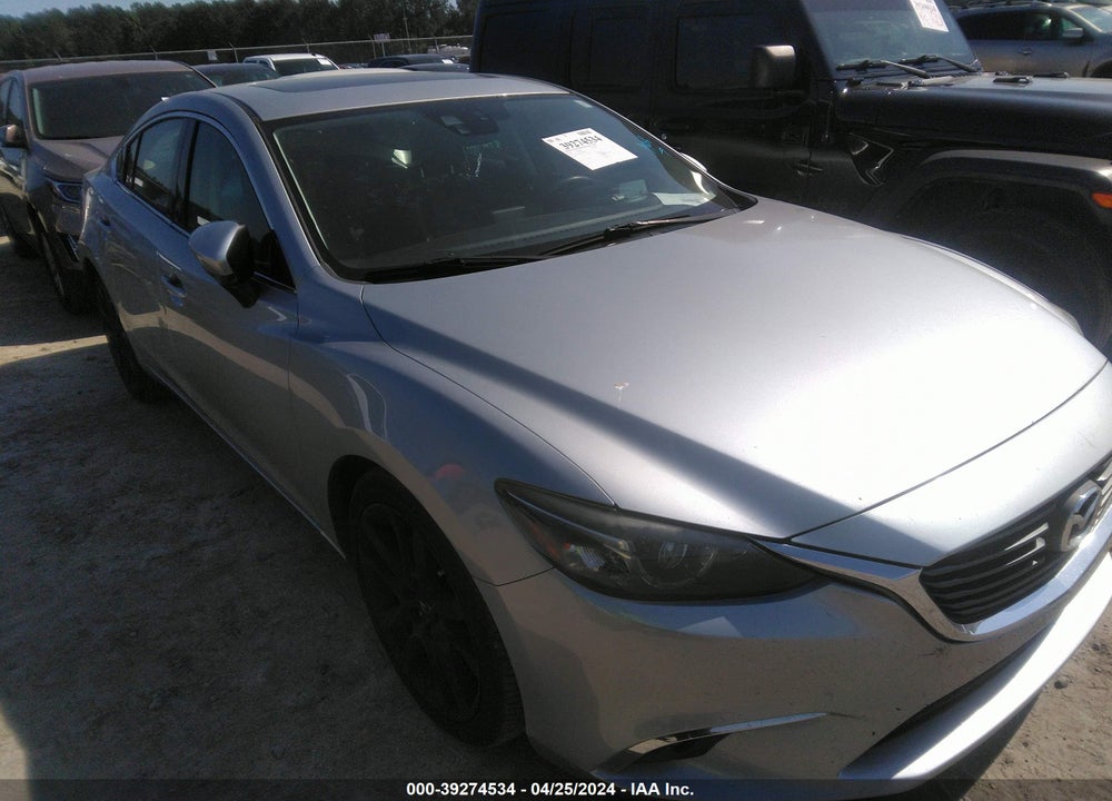 2016 MAZDA 6 I GRAND TOURING VIN: JM1GJ1W56G1403490