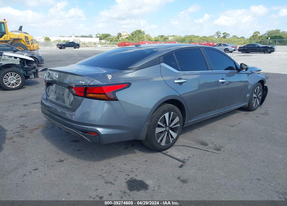 2021 NISSAN ALTIMA SV FWD VIN: 1N4BL4DVXMN326612
