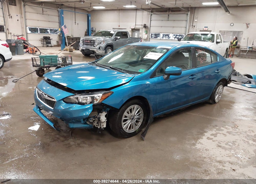 2018 SUBARU IMPREZA 2.0I PREMIUM VIN: 4S3GKAD60J3623602