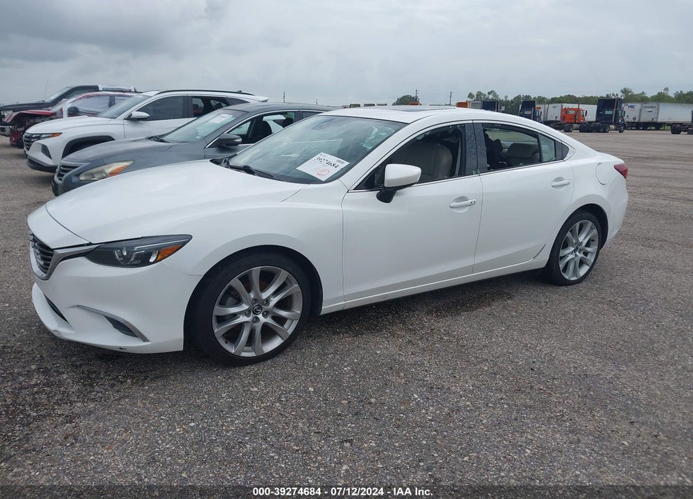 2016 MAZDA 6 I TOURING VIN: JM1GJ1T58G1456129