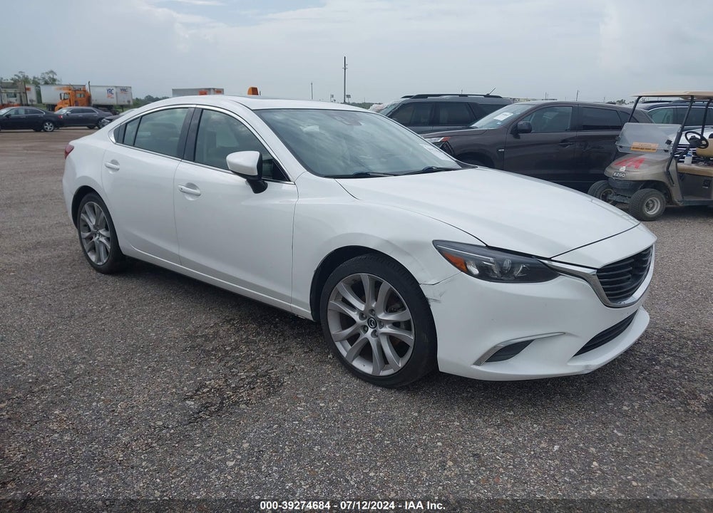 2016 MAZDA 6 I TOURING VIN: JM1GJ1T58G1456129