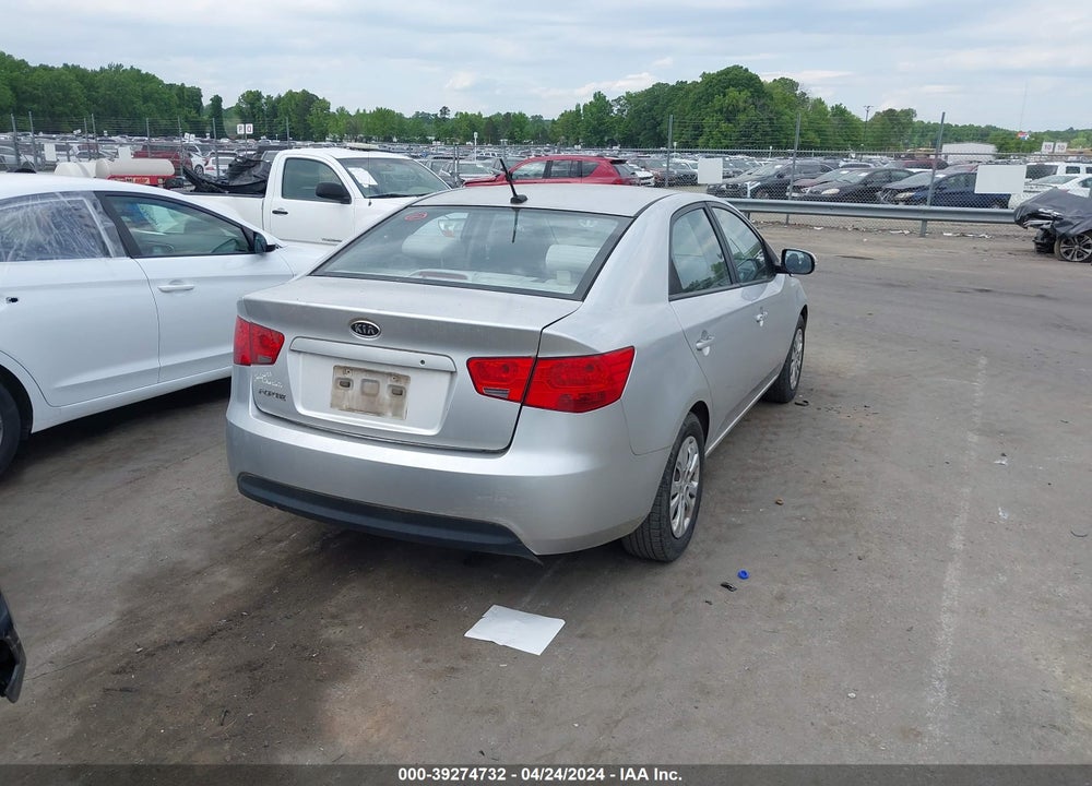 2010 KIA FORTE LX VIN: KNAFT4A28A5057167