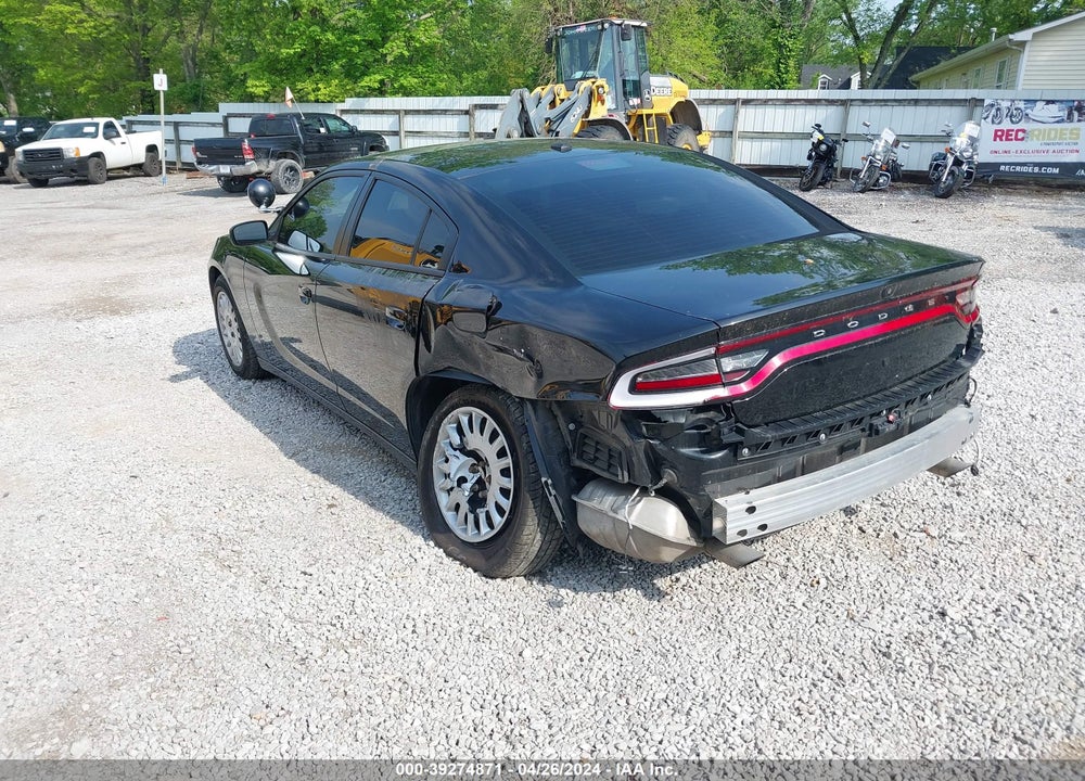 2021 DODGE CHARGER POLICE AWD VIN: 2C3CDXKG1MH540855