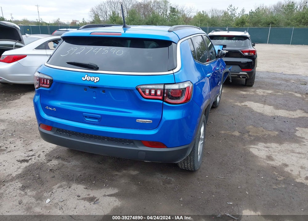 2023 JEEP COMPASS LATITUDE 4X4 VIN: 3C4NJDBN9PT527096