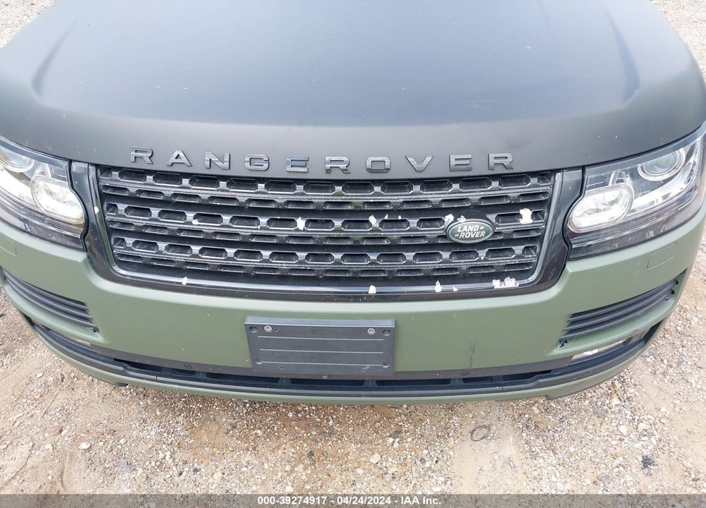 2016 LAND ROVER RANGE ROVER 5.0L V8 HOLLAND HOLLAND/5.0L V8 SUPERCHARGED AUTOBIOGRAPHY VIN: SALGV3EF4GA271364