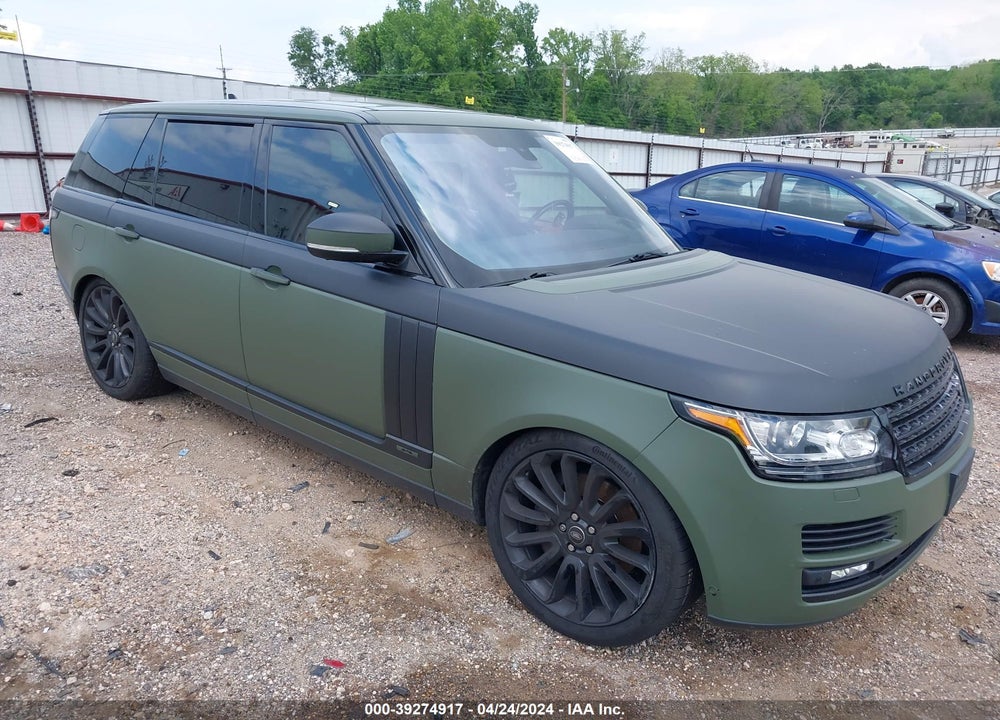 2016 LAND ROVER RANGE ROVER 5.0L V8 HOLLAND HOLLAND/5.0L V8 SUPERCHARGED AUTOBIOGRAPHY VIN: SALGV3EF4GA271364