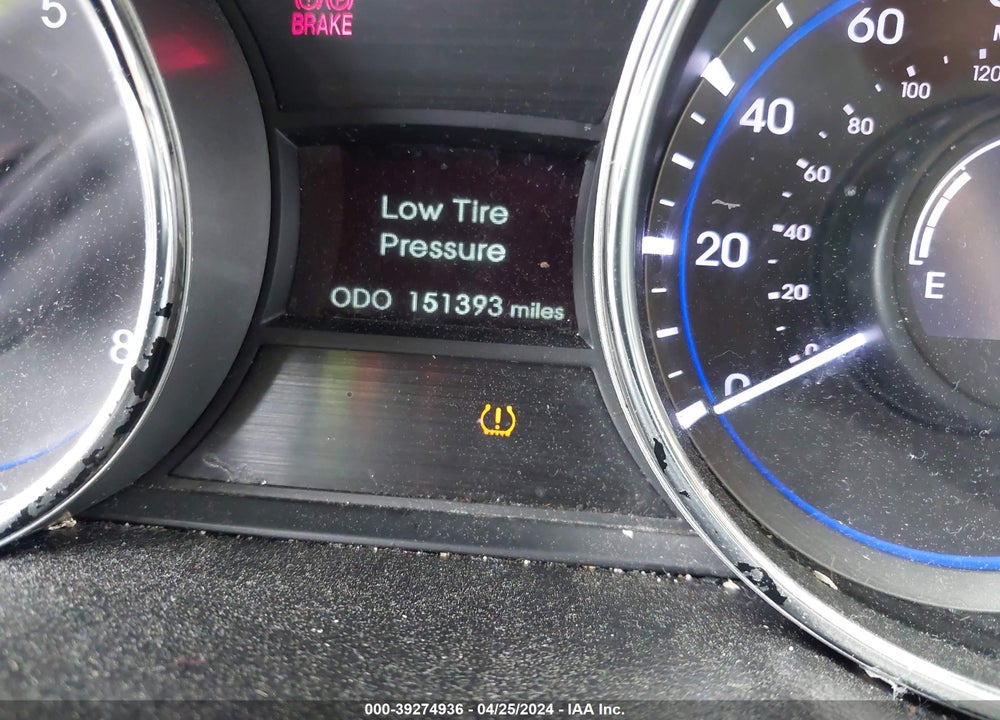 2014 HYUNDAI SONATA GLS VIN: 5NPEB4AC3EH873557