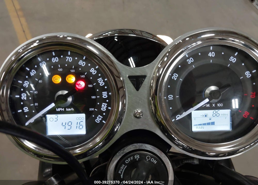 2020 TRIUMPH MOTORCYCLE BONNEVILLE T120/BLACK/BUD EKINS VIN: SMTD40HL2LT972353
