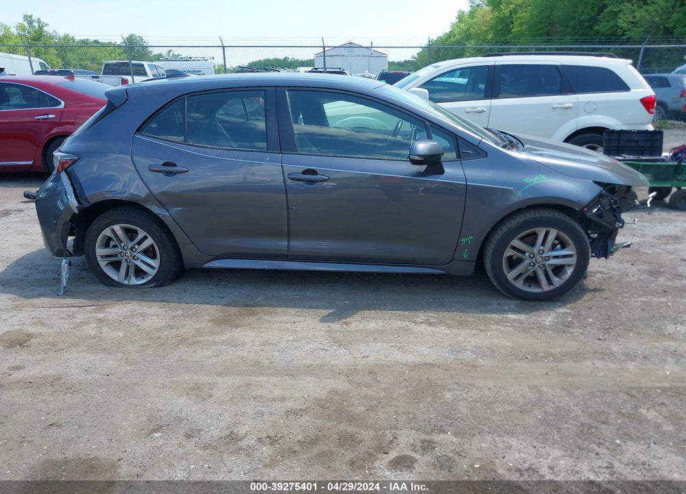 2022 TOYOTA COROLLA SE VIN: JTND4MBE2N3172148