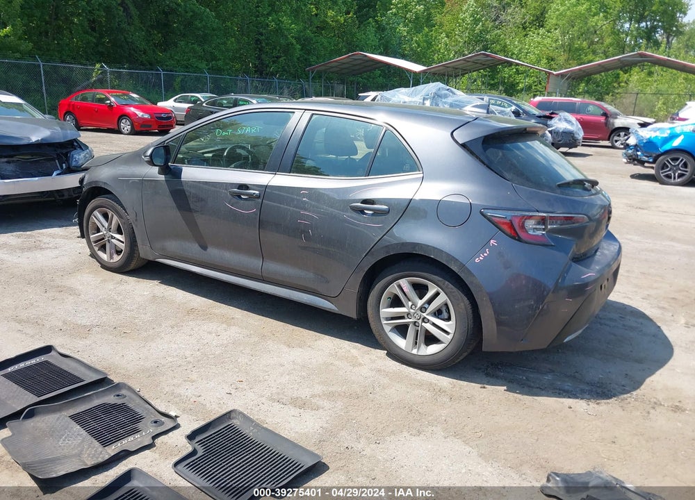 2022 TOYOTA COROLLA SE VIN: JTND4MBE2N3172148