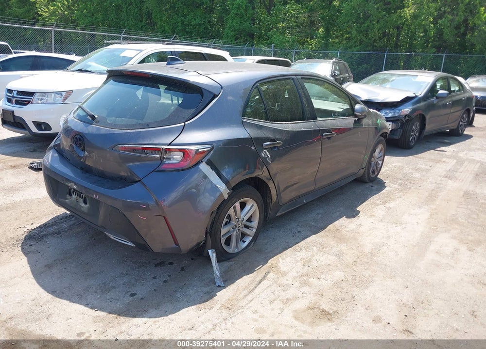 2022 TOYOTA COROLLA SE VIN: JTND4MBE2N3172148
