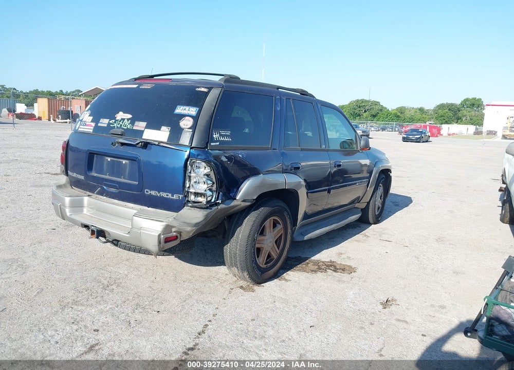 2003 CHEVROLET TRAILBLAZER LTZ VIN: 1GNDS13S732319555