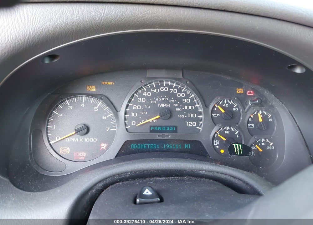 2003 CHEVROLET TRAILBLAZER LTZ VIN: 1GNDS13S732319555