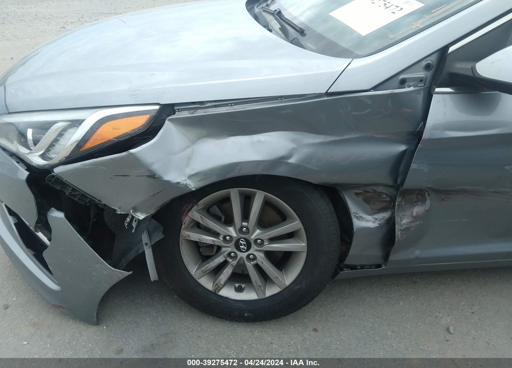 2015 HYUNDAI SONATA SE VIN: 5NPE24AFXFH024540