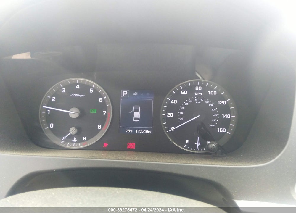 2015 HYUNDAI SONATA SE VIN: 5NPE24AFXFH024540