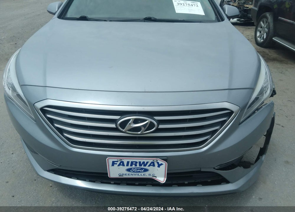2015 HYUNDAI SONATA SE VIN: 5NPE24AFXFH024540