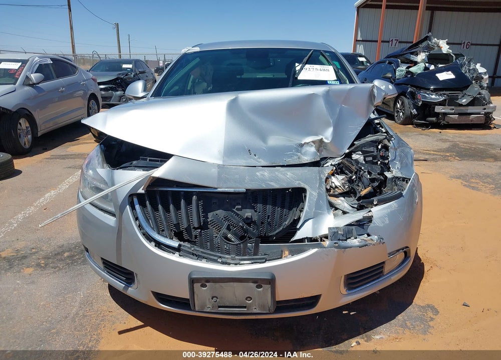 2012 BUICK REGAL VIN: 2G4GR5ER7C9211095