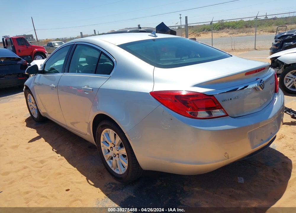 2012 BUICK REGAL VIN: 2G4GR5ER7C9211095