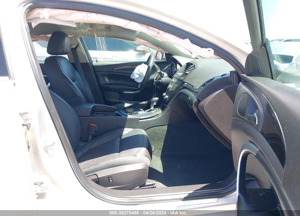 2012 BUICK REGAL VIN: 2G4GR5ER7C9211095