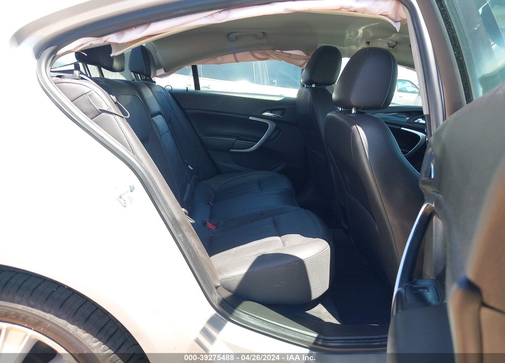 2012 BUICK REGAL VIN: 2G4GR5ER7C9211095