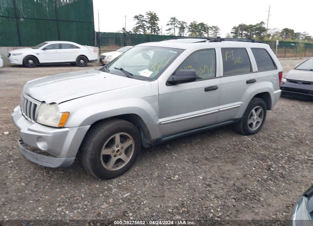 2005 JEEP GRAND CHEROKEE LAREDO VIN: 1J4GR48K15C677172